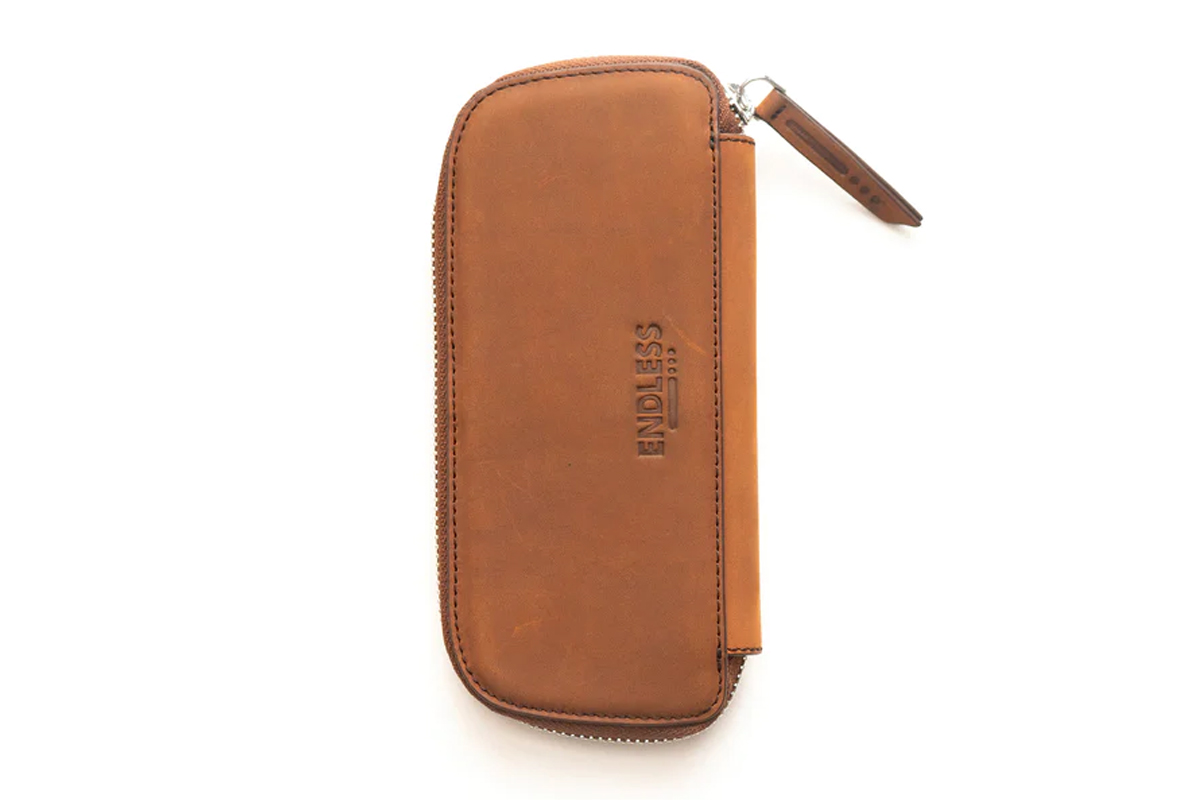 Endless Companion Pen Etui Brown voor Drie Pennen